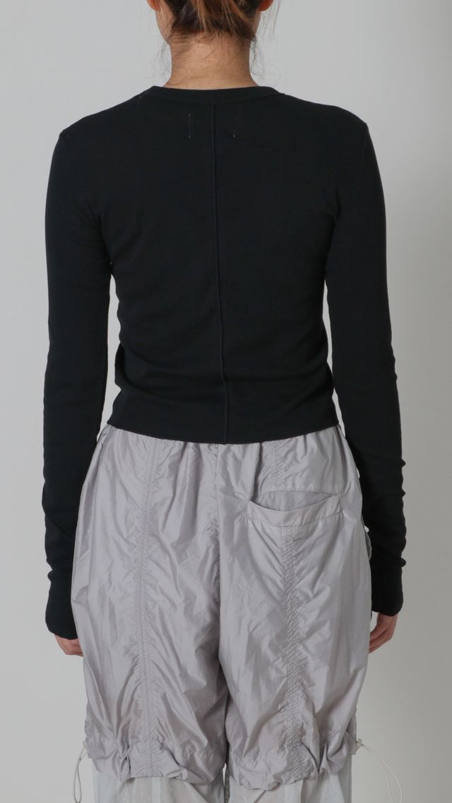 Ribed Long Sleeve Tee