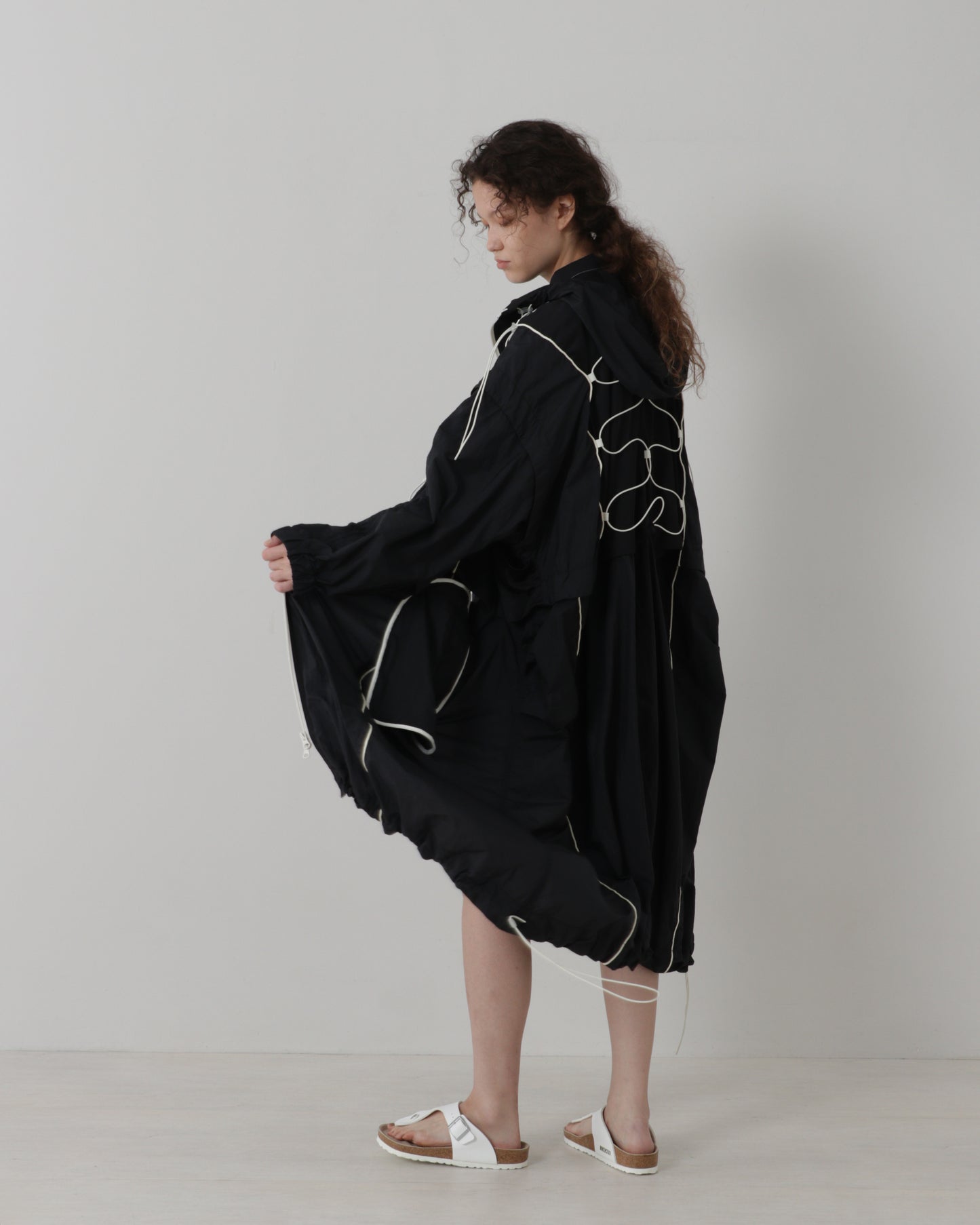 Convertible Draw-cord Coat