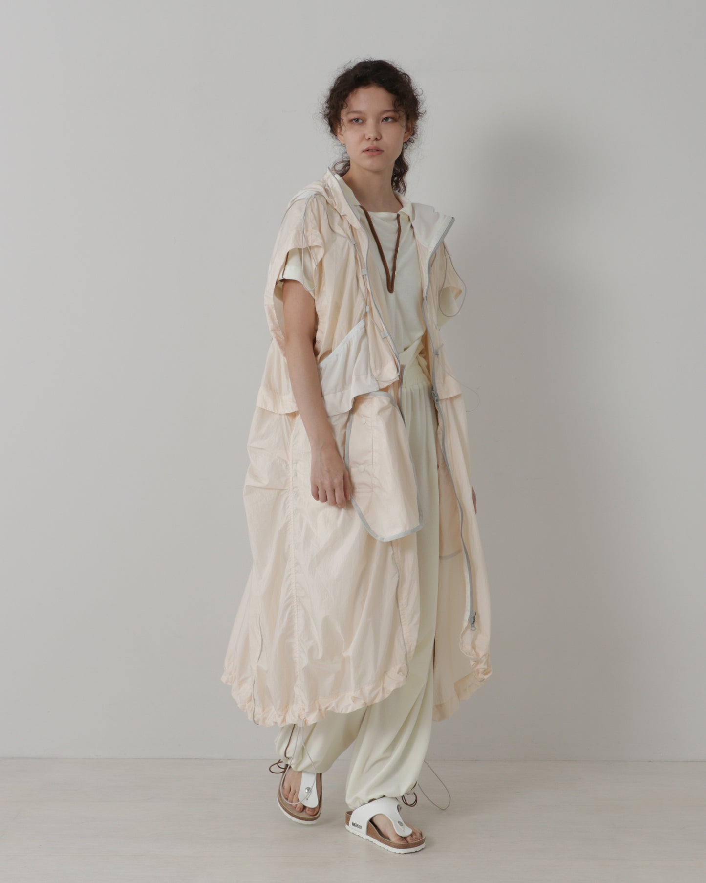 Convertible Draw-cord Coat