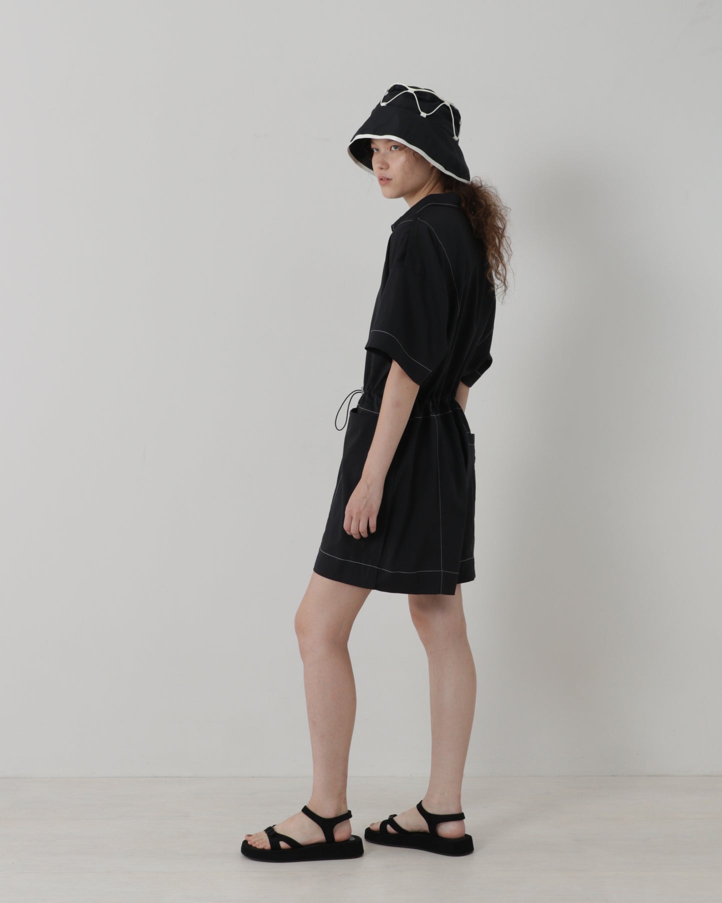 Draw-cord Bucket Hat