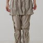 Layered Draw-cord Pants