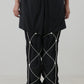 Layered Draw-cord Pants