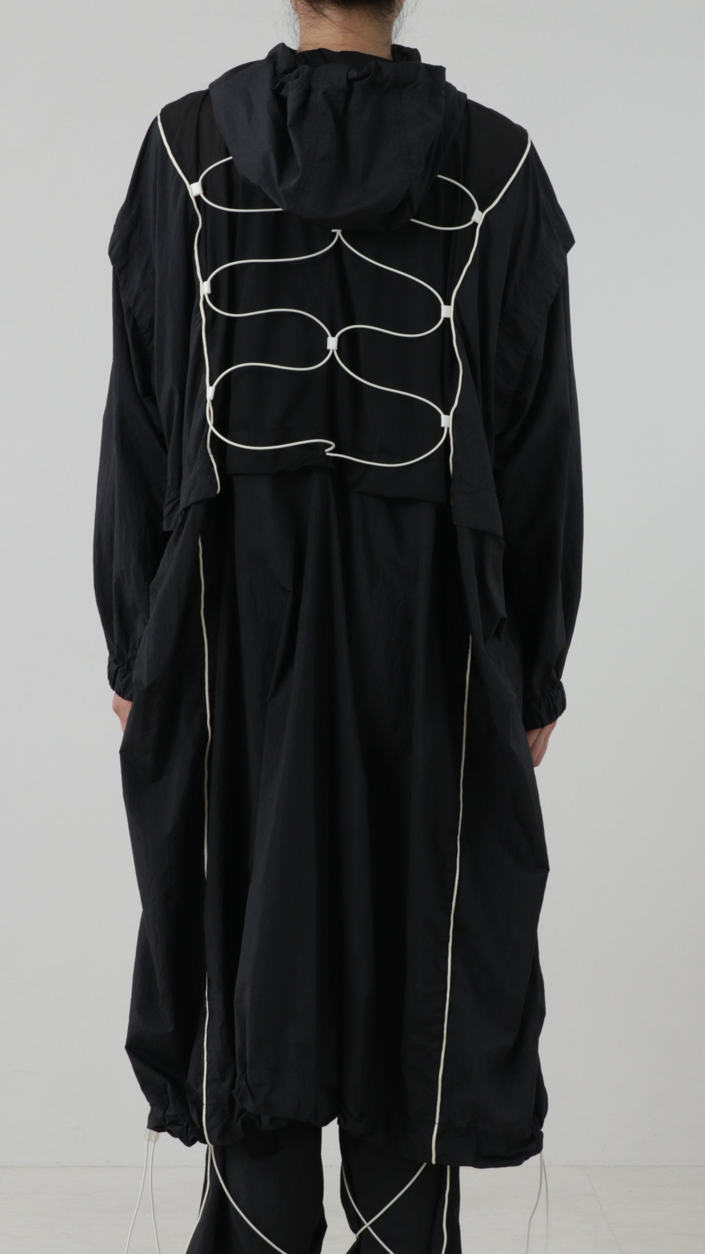 Convertible Draw-cord Coat