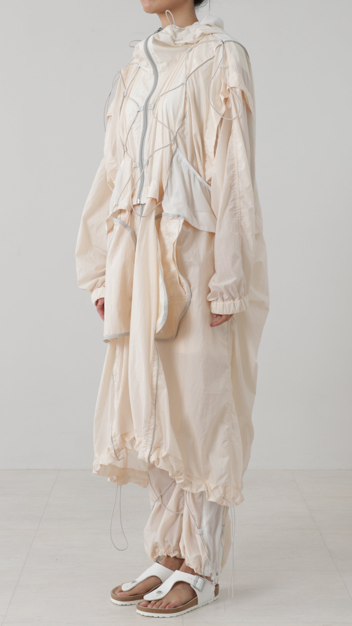 Convertible Draw-cord Coat