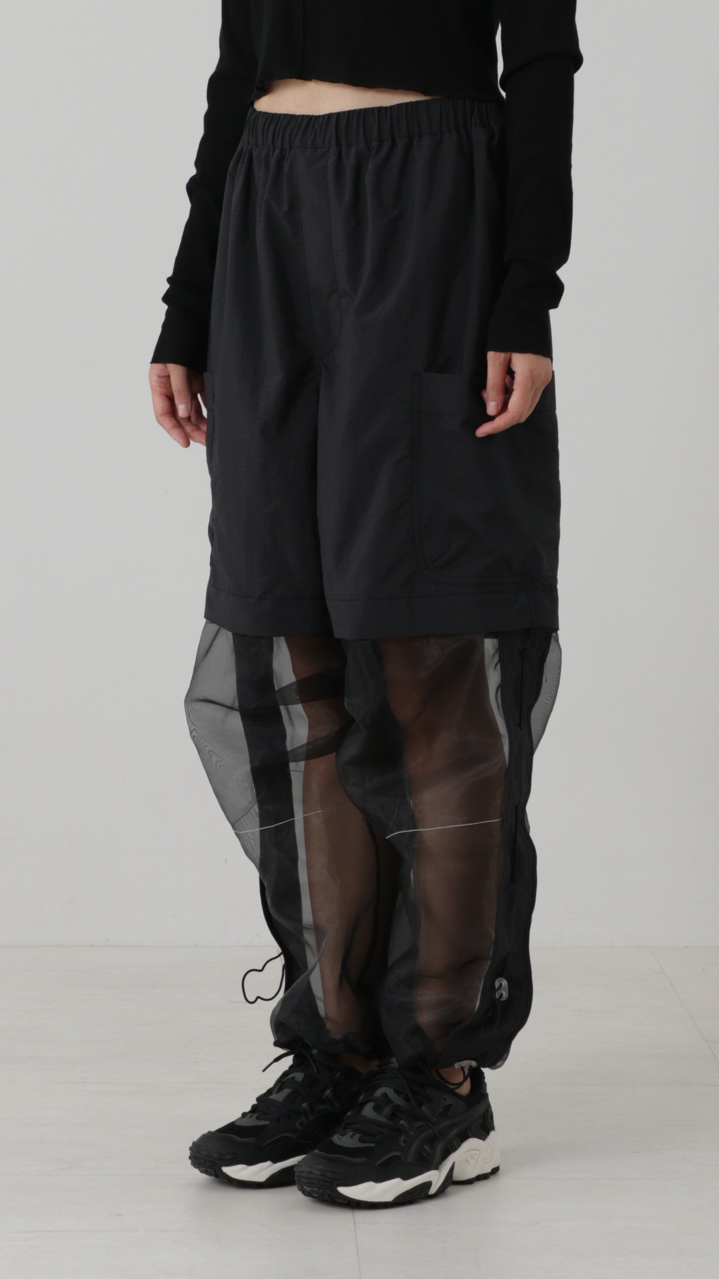 Organdy Combo Pants