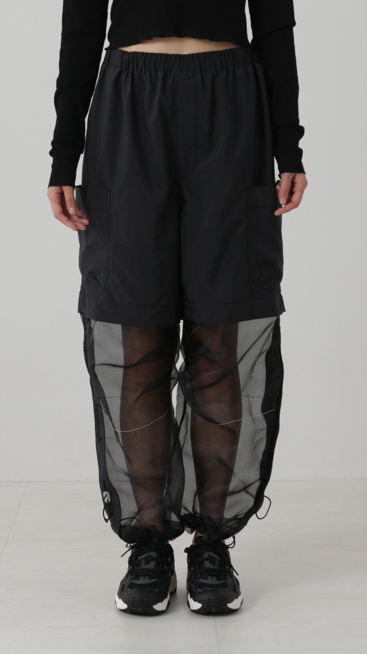 Organdy Combo Pants