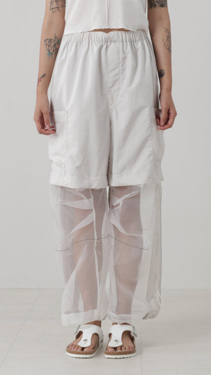 Organdy Combo Pants