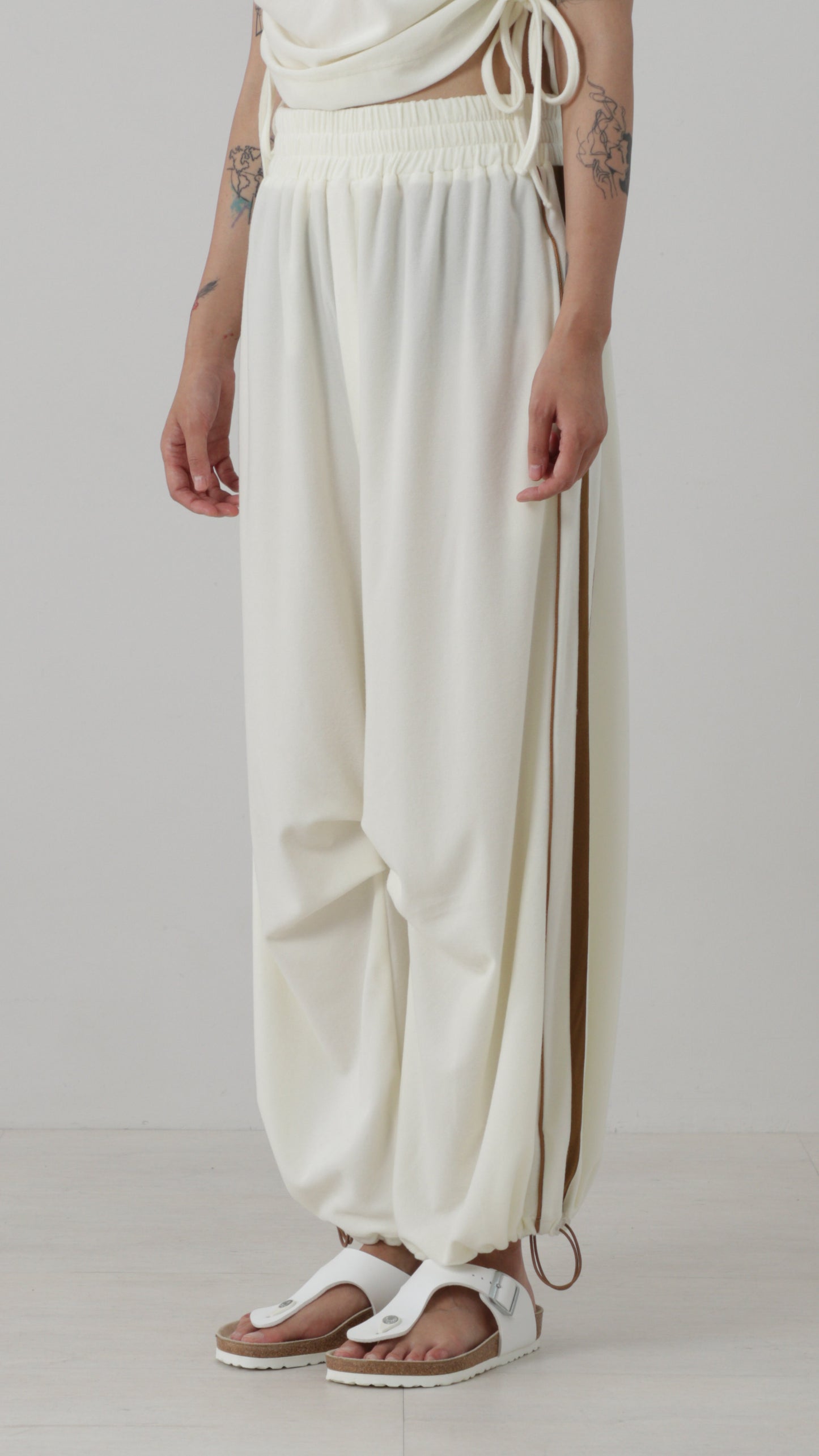Pile Wide Pants