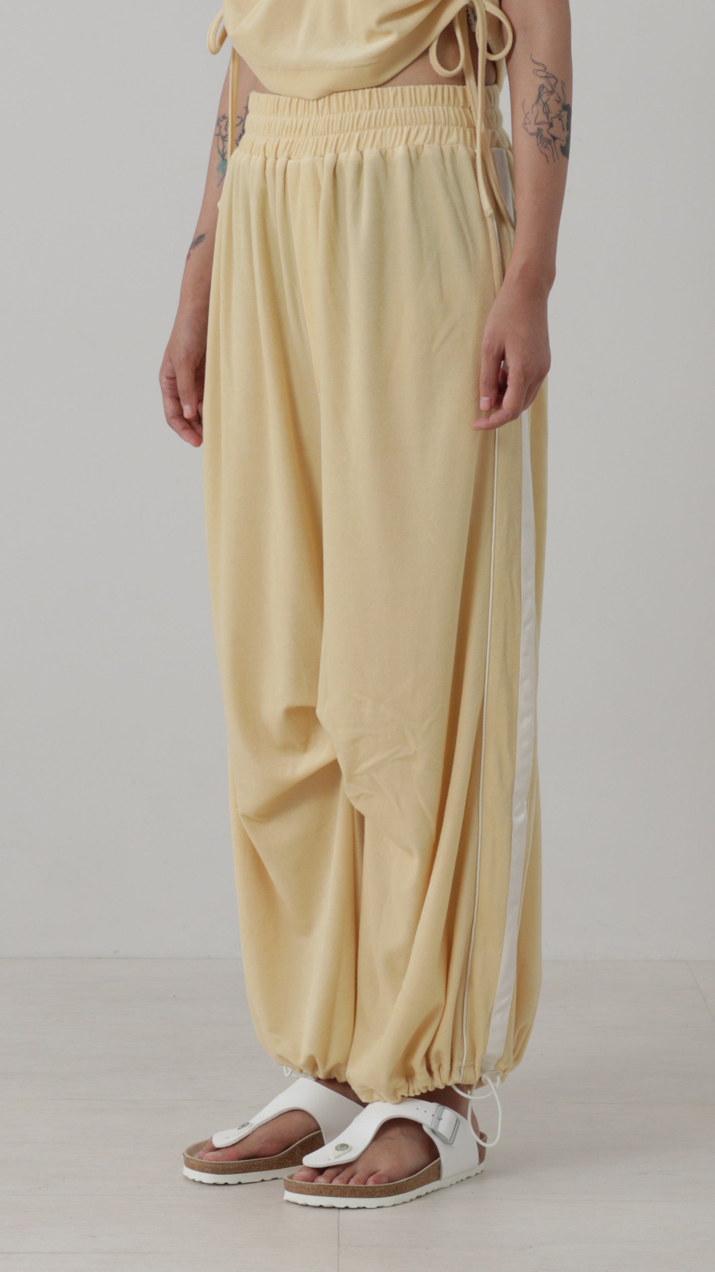 Pile Wide Pants