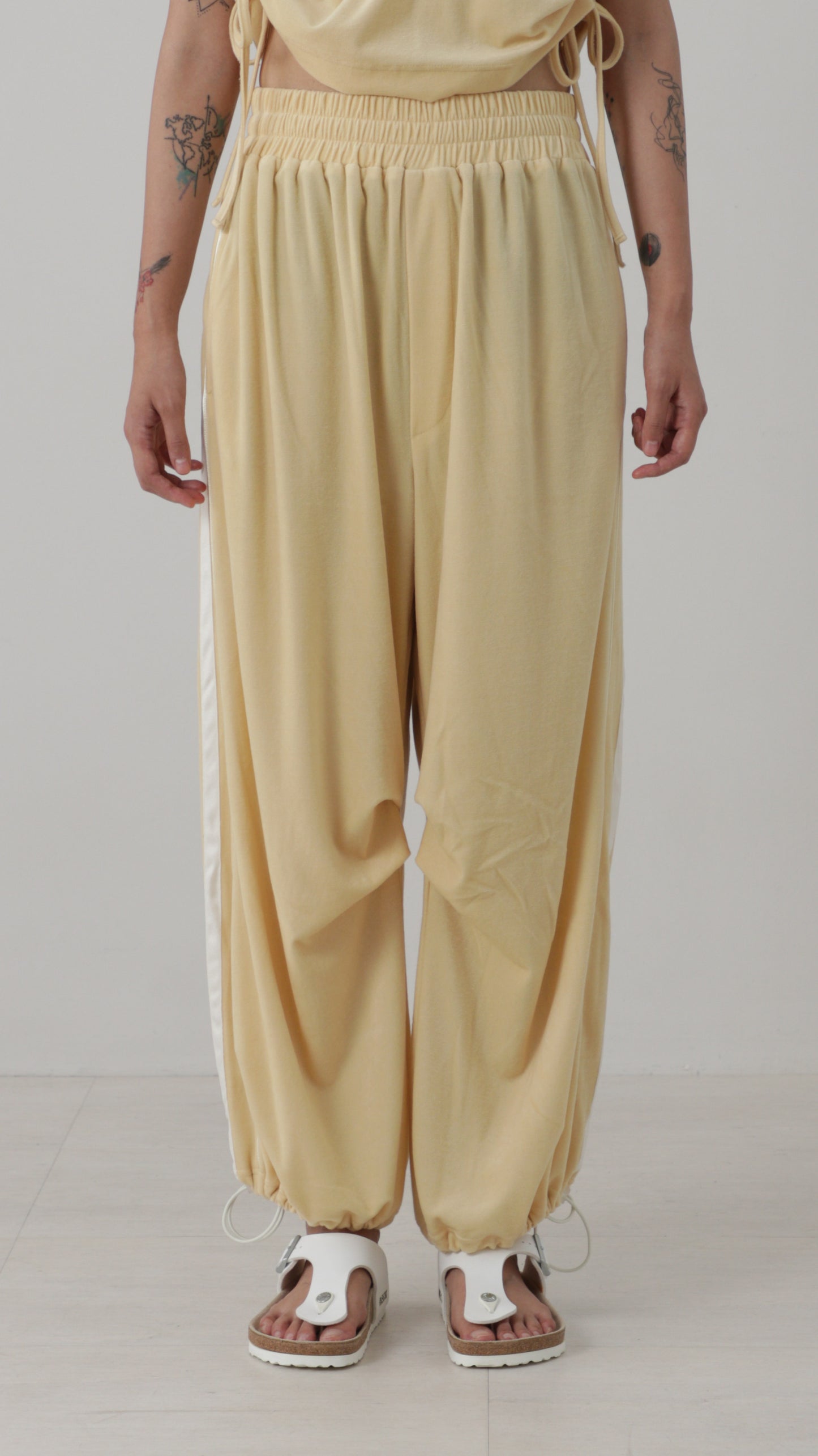Pile Wide Pants