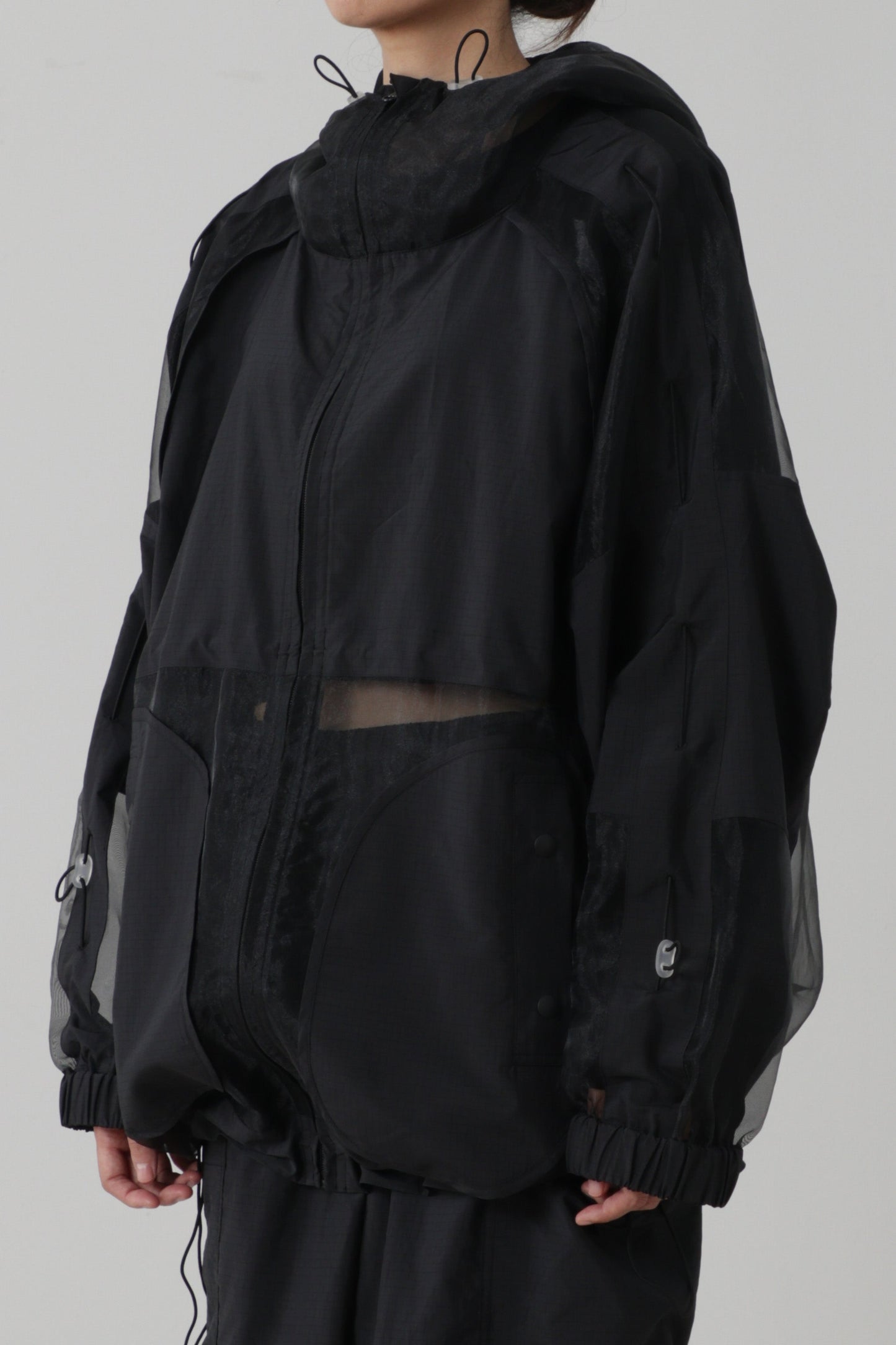 Organdy Combo Blouson