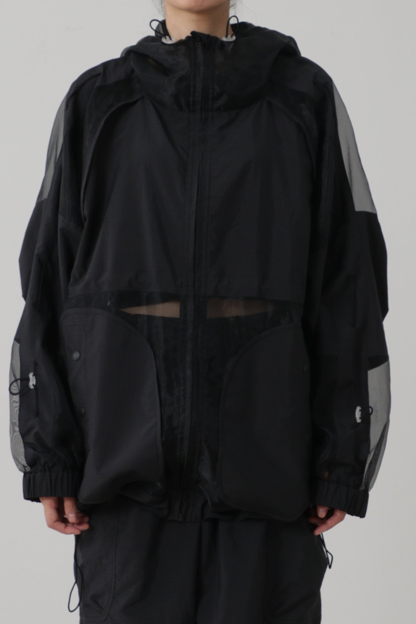 Organdy Combo Blouson