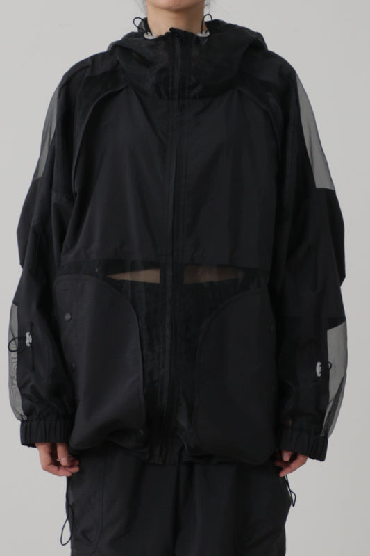 Organdy Combo Blouson