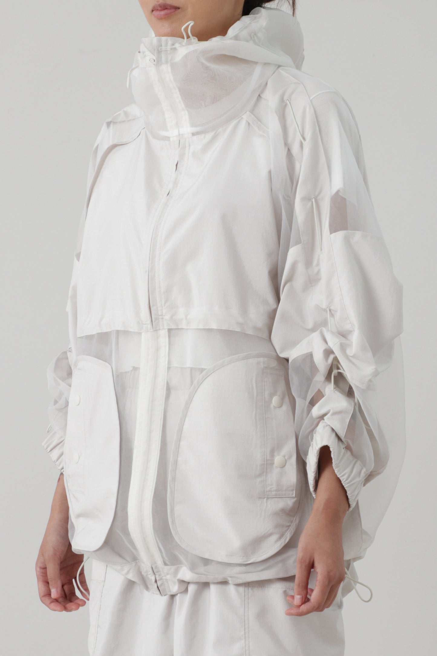 Organdy Combo Blouson