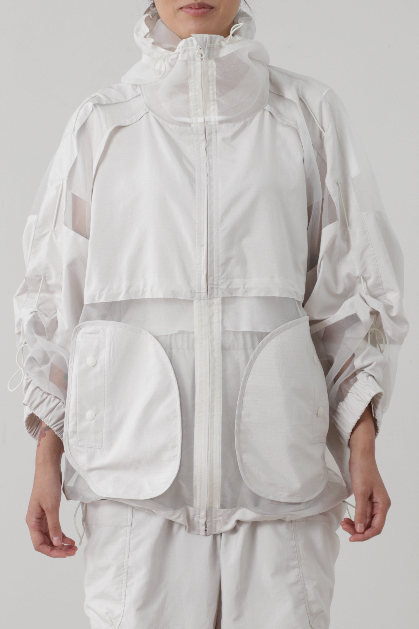 Organdy Combo Blouson