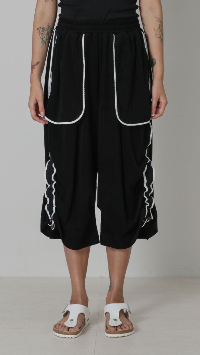 Pile Half Pants