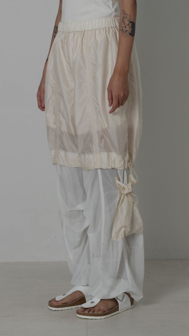 Mesh Comb. Pants