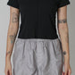 Ribed Ｍini Tee