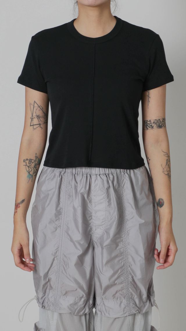 Ribed Ｍini Tee