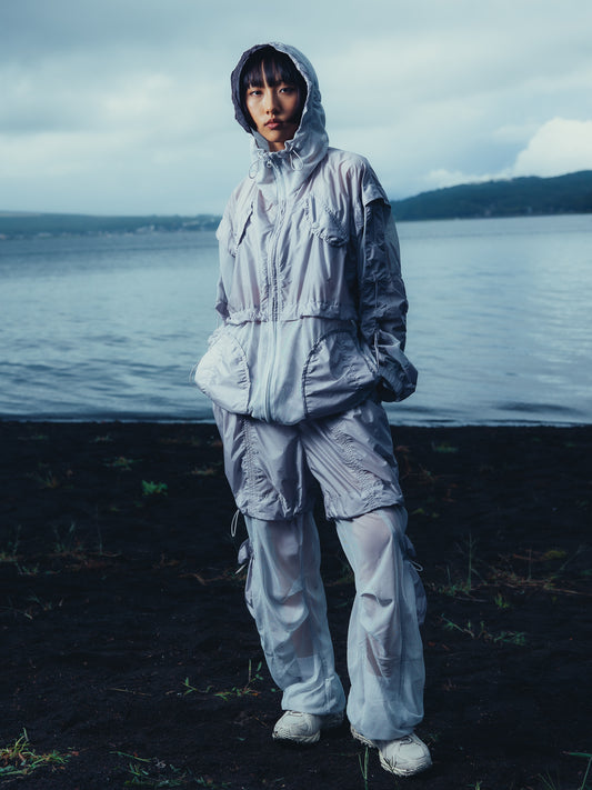 Mesh Comb. Blouson