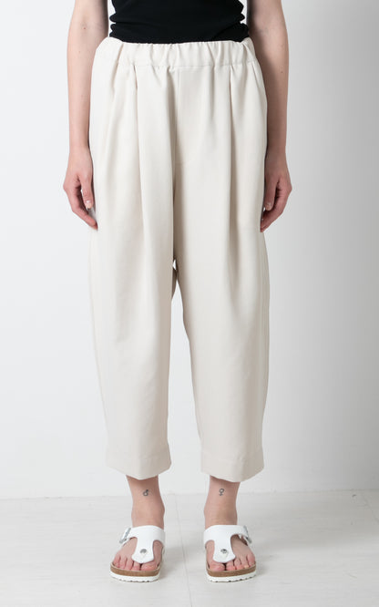 Easy tucked twill Pants