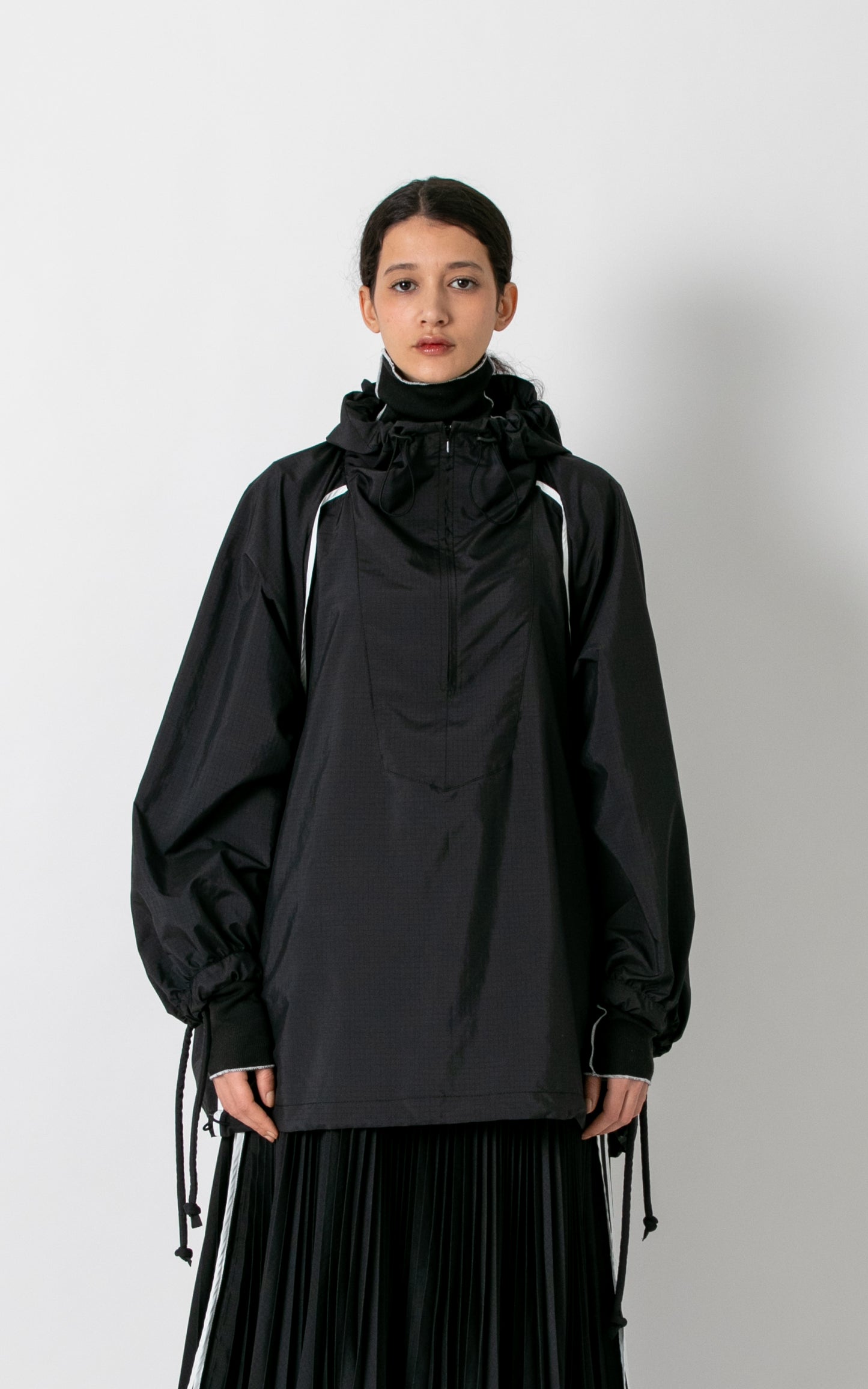 Half-zip Hoodie Blouson