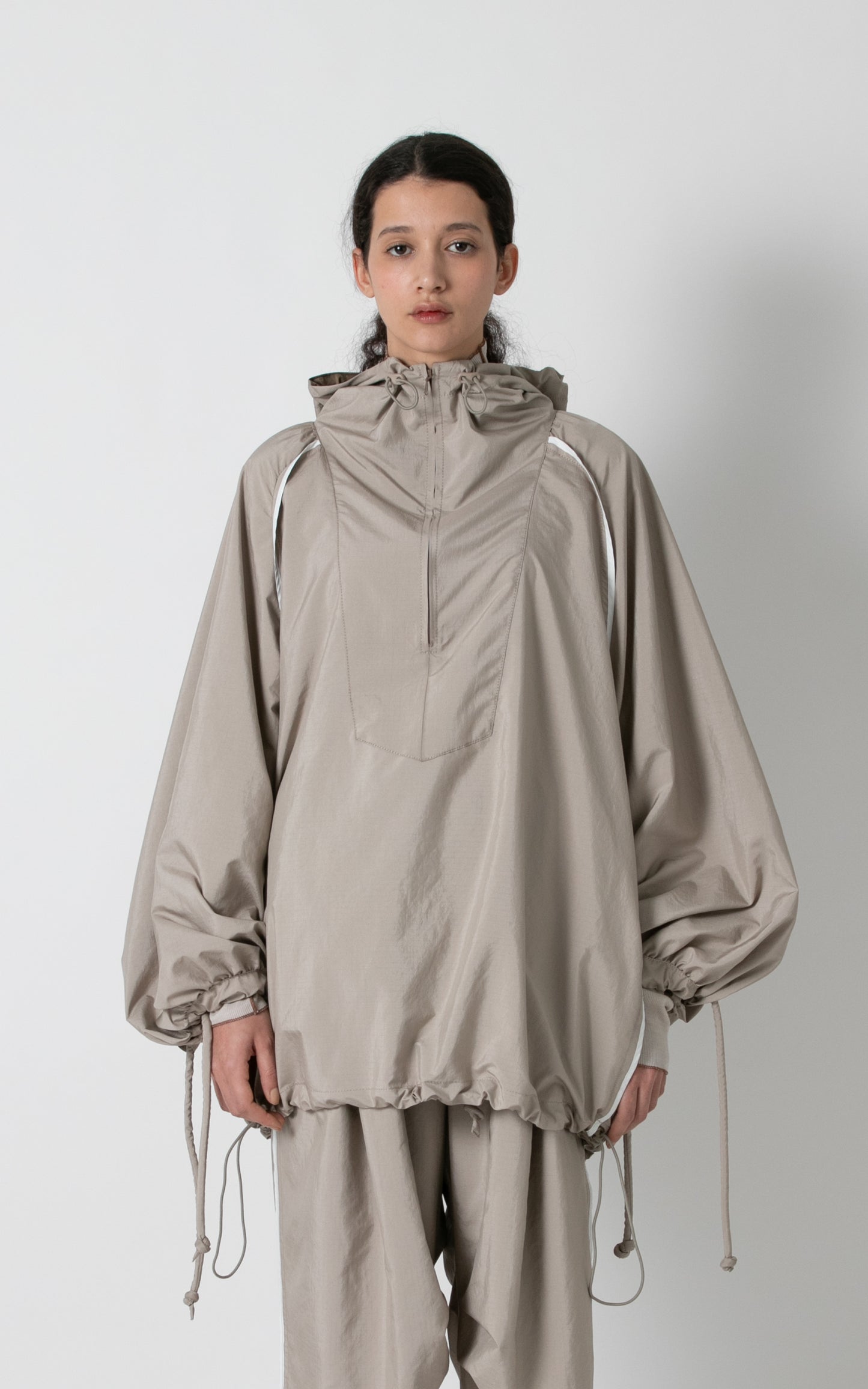 Half-zip Hoodie Blouson