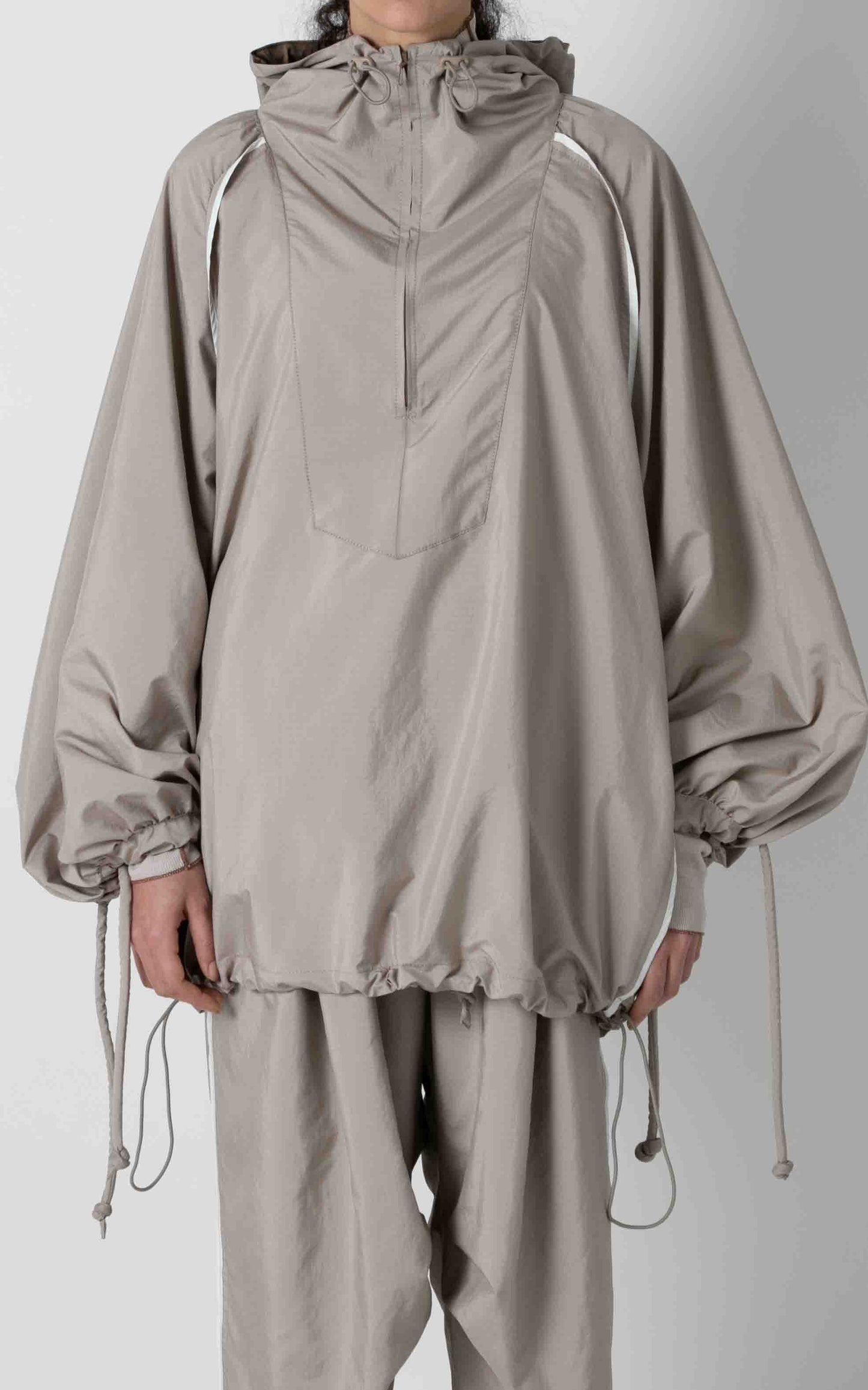 Half-zip Hoodie Blouson