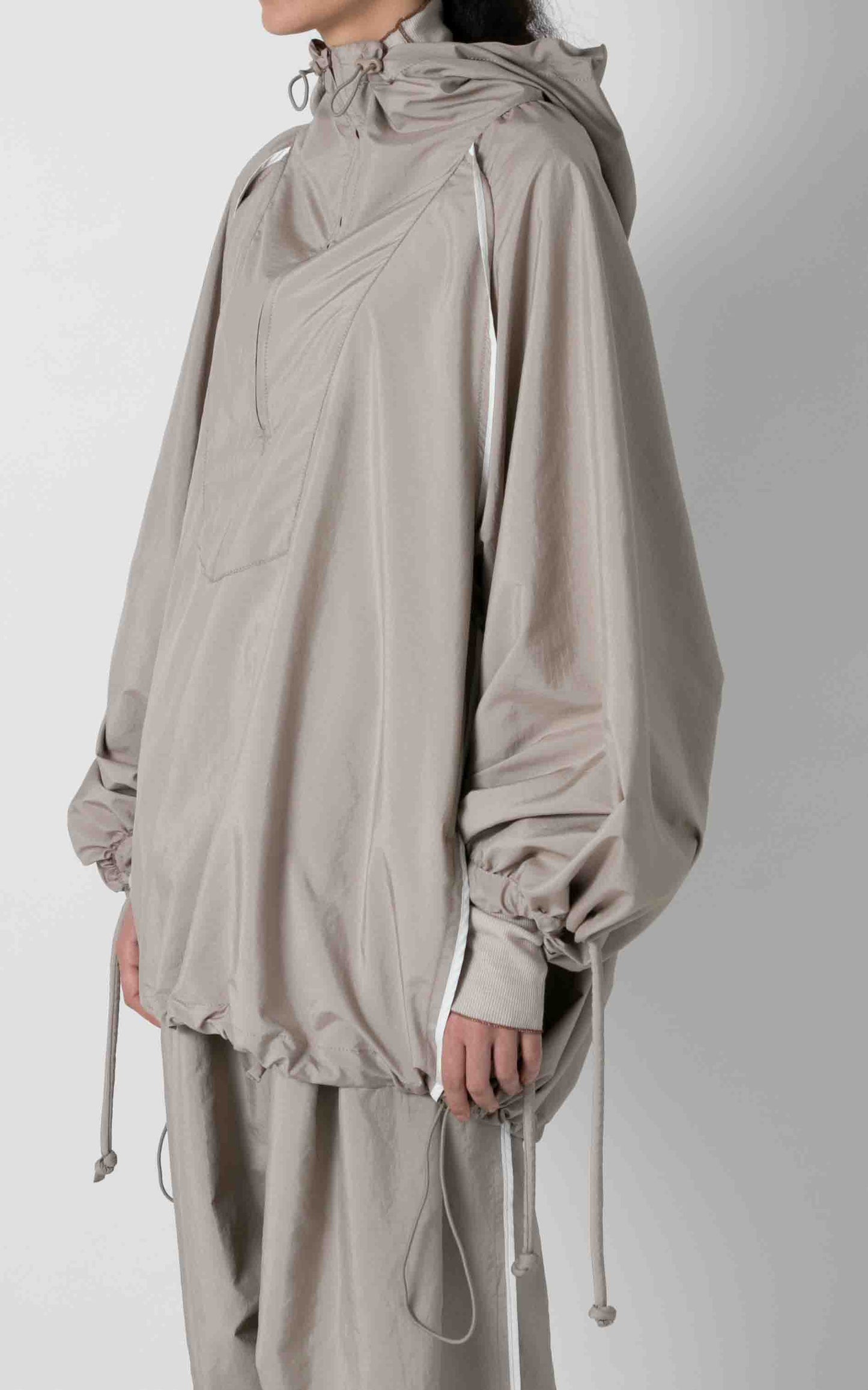 Half-zip Hoodie Blouson