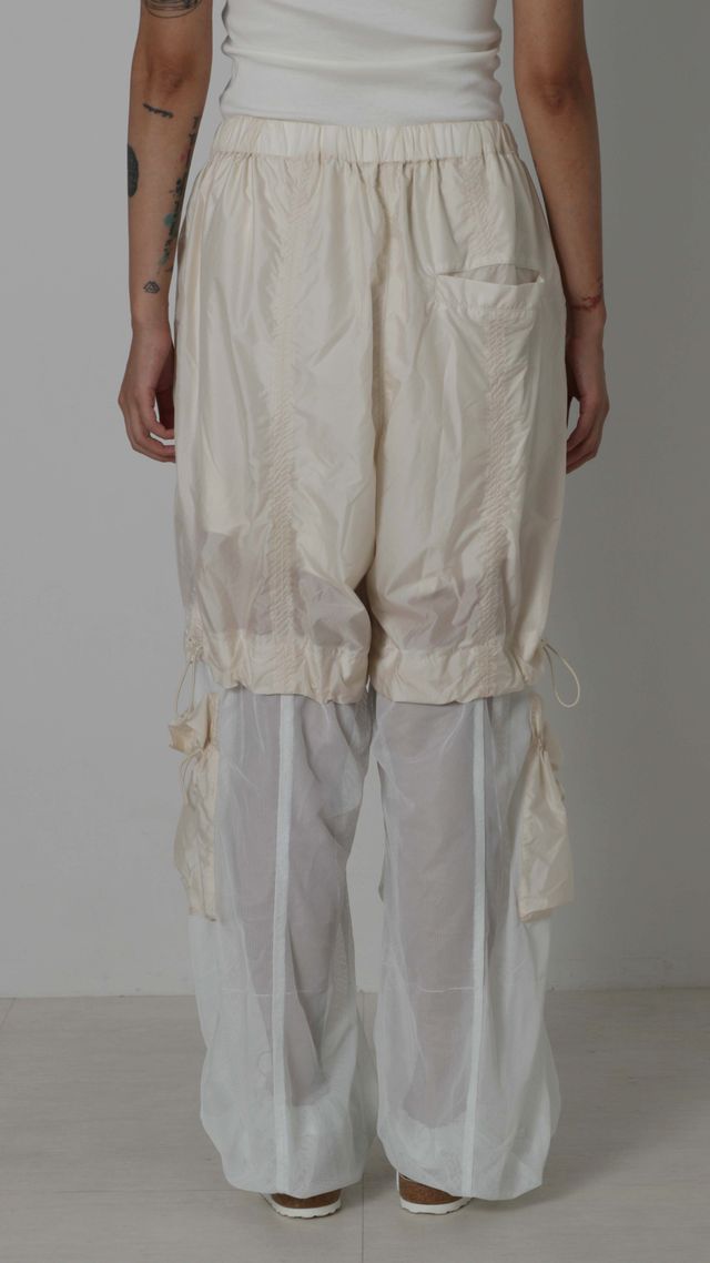 Mesh Comb. Pants
