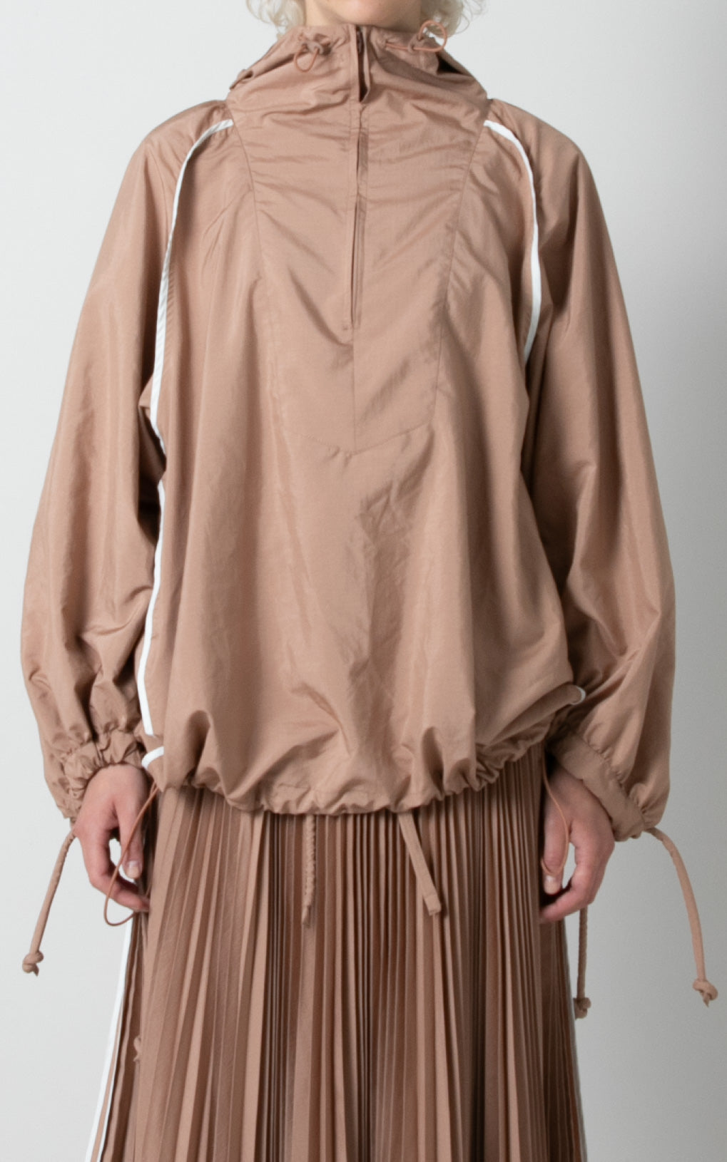 Half-zip Hoodie Blouson