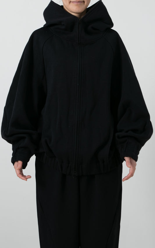 Double knit Zip Hoodie