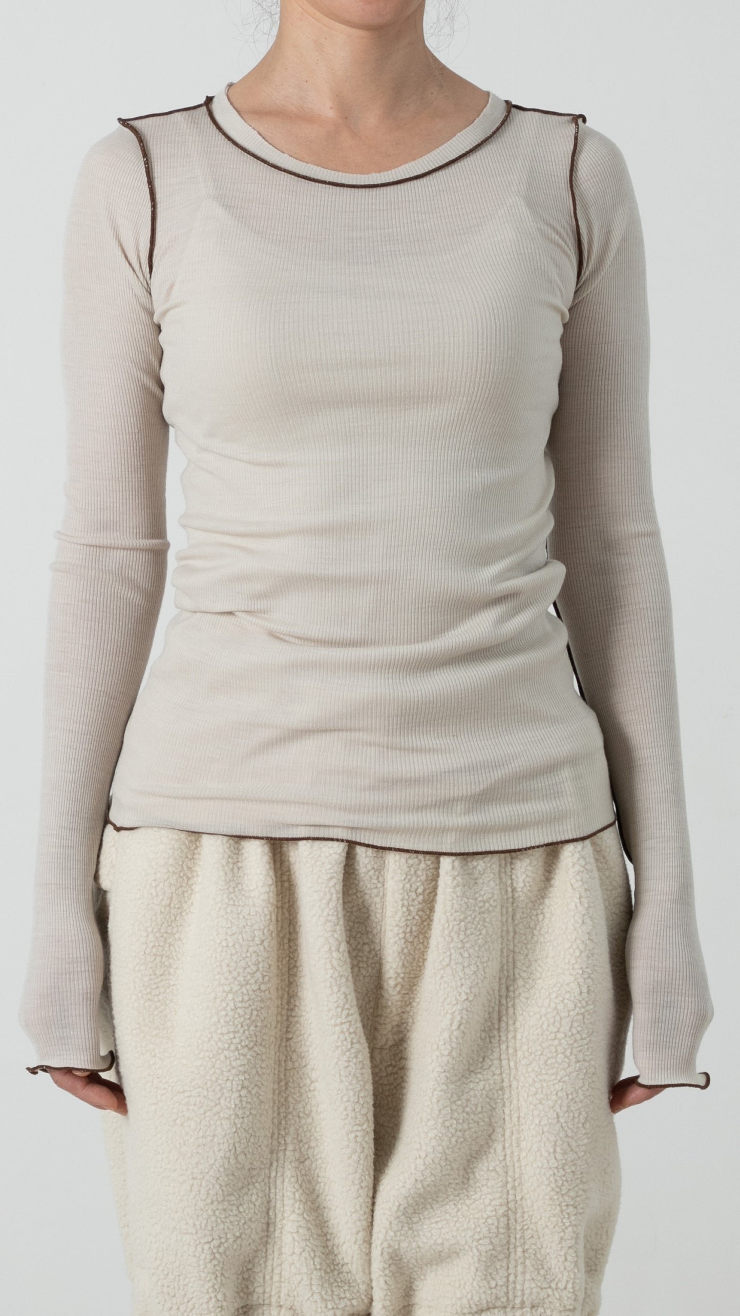 Wool Long Sleeve tee