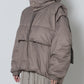 Padded Short Coat with Vest
