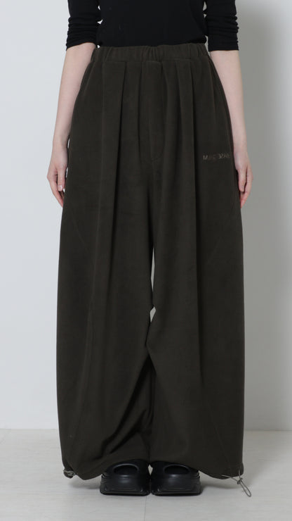Fleece Wide Pants
