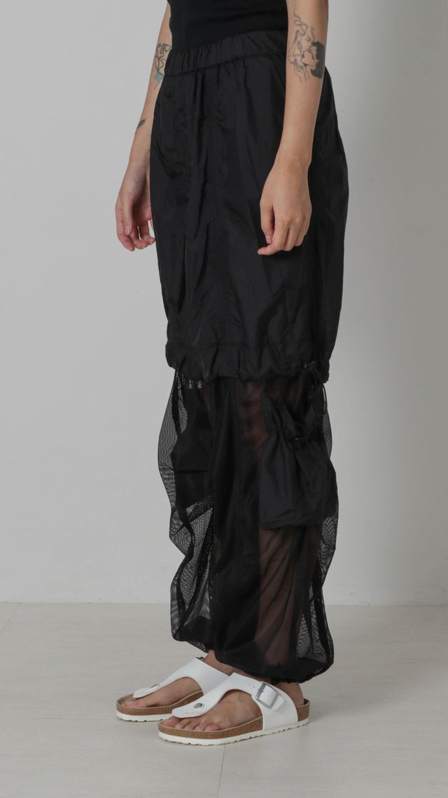 Mesh Comb. Pants