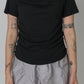 Ribed Mini Drape Tee