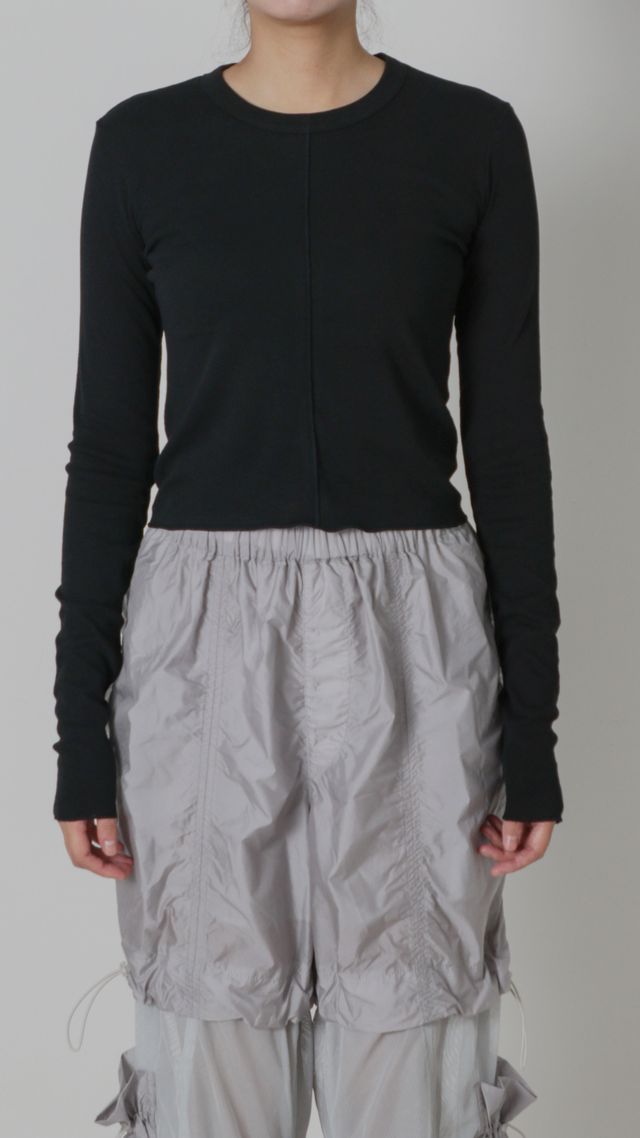 Ribed Long Sleeve Tee