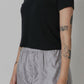 Ribed Ｍini Tee