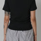 Ribed Mini Drape Tee