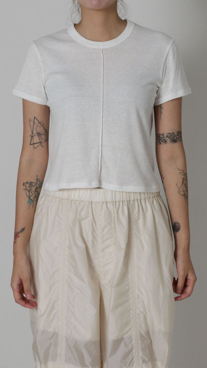 Ribed Ｍini Tee