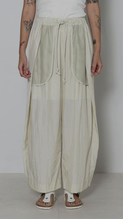 Wide Gather Pants