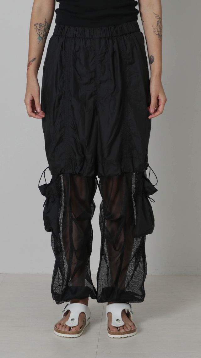 Mesh Comb. Pants
