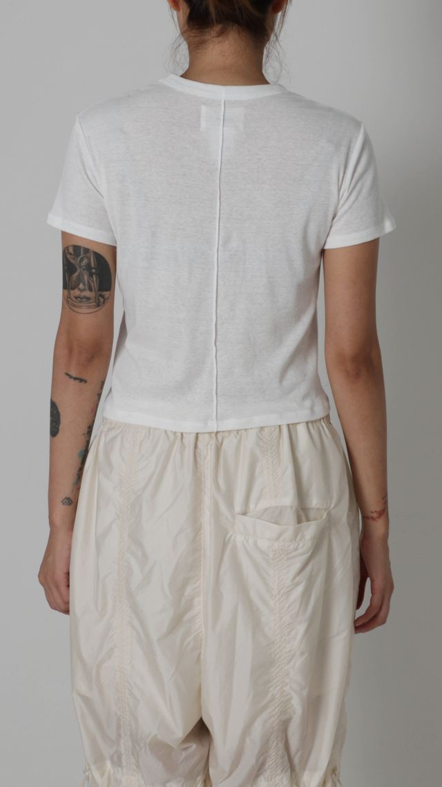 Ribed Ｍini Tee